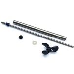 Rc boat 200mm drive shaft with 3-Vanes Propeller CCW